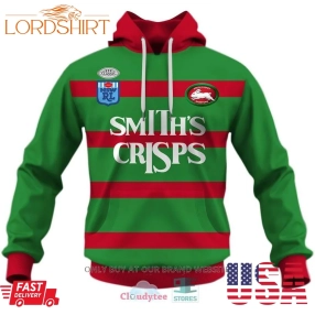 1989 South Sydney Rabbitohs Personalized 3D Hoodie, Shirt