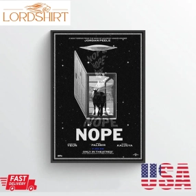 2022 Nope Movie Jordan Peele Keke Palmer Nope Movie Poster