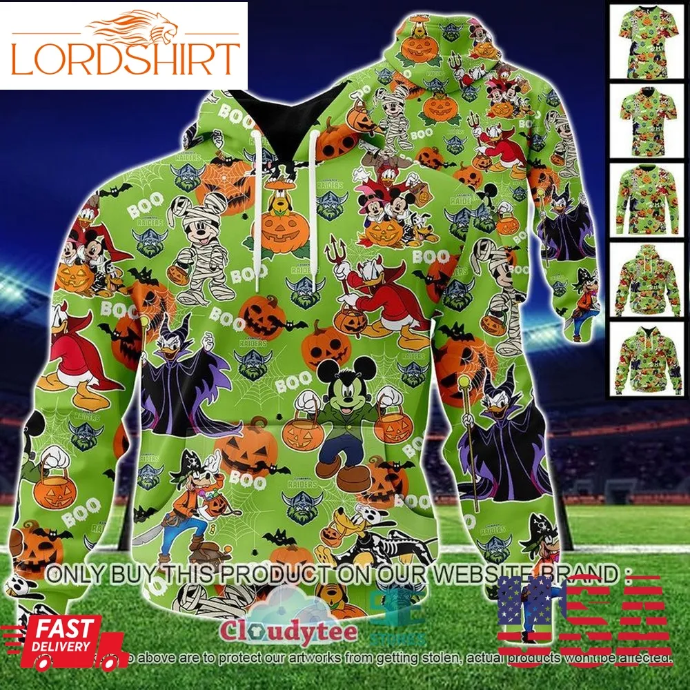 29 09Canberra Raiders Mickey Friends Halloween Shirt, Hoodie