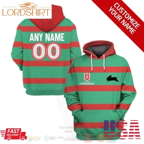 29 09South Sydney Rabbitohs Nrl Personalized 3D Hoodie, Shirt