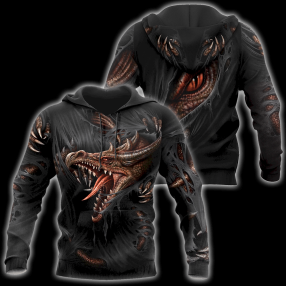 3D Armor Tattoo And Dungeon Dragon Hoodie Pi150104 Hoodie