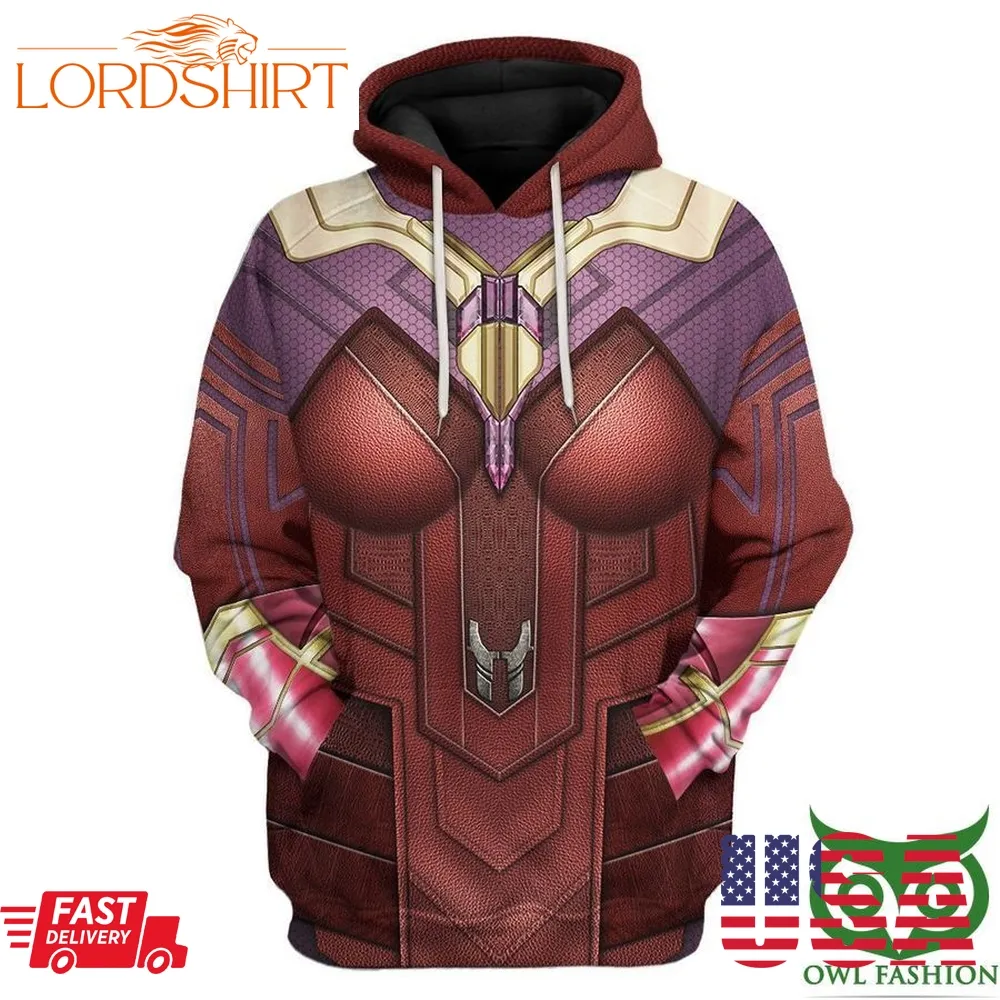 3D Scarlet Witch Costume Custom 3D Shirt