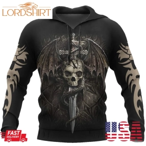 3D Tattoo And Dungeon Dragon Hoodie T Shirt For Men And Women Nm050919