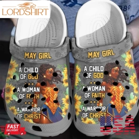 A Child Of God Crocs Shoes Clogs   A Woman Of Faith Custom Crocs Shoes Clogs Birthday Gift For Women Girls