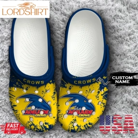 Adelaide Crows Custom Personalized Crocs Classic Clogs Shoes Design Outlet For Adult Men Women