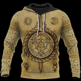 Alchemy Dragon Alchemy Dragon 3D Hoodie Sweatshirt