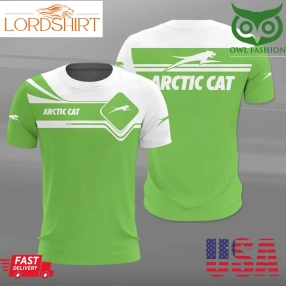 Arctic Cat Signature Colors Logo Luxury 3D Shirt Full Printed