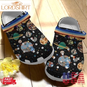 Astronaut Custom Crocs Shoes Clogs   Camping On Mars Outdoor Shoe Birthday Gift For Men Women