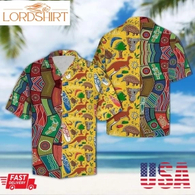 Australia Lover Matching Friends Tropical Unisex Hawaii Shirts H