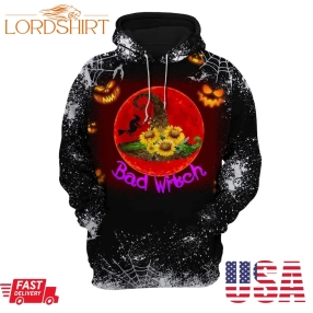 Bad Witch Spiderweb Hoodie 3D