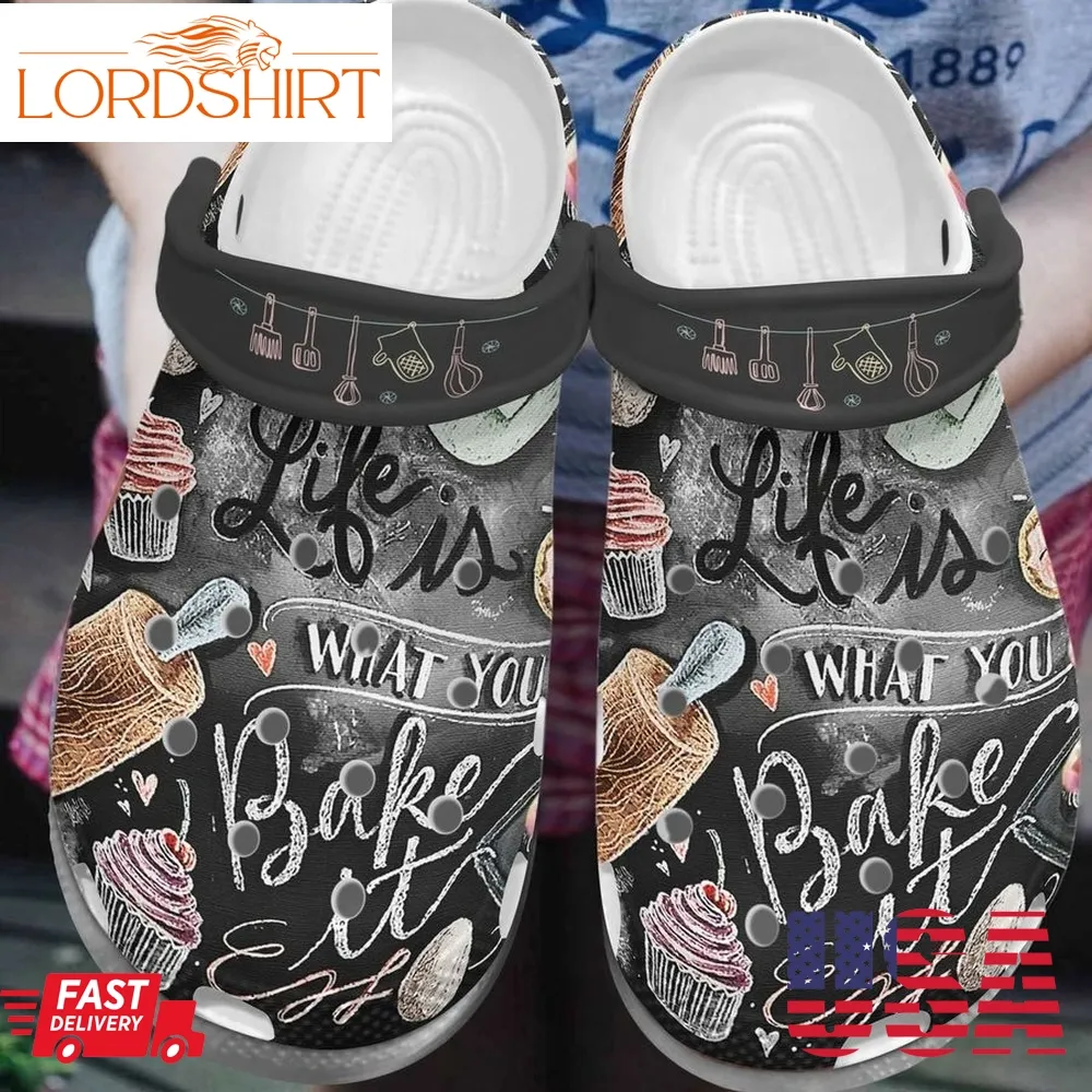 Baking Personalize Clog Custom Crocs Fashionstyle Comfortable For Women Men Kid Print 3D Whitesole Pattern 123