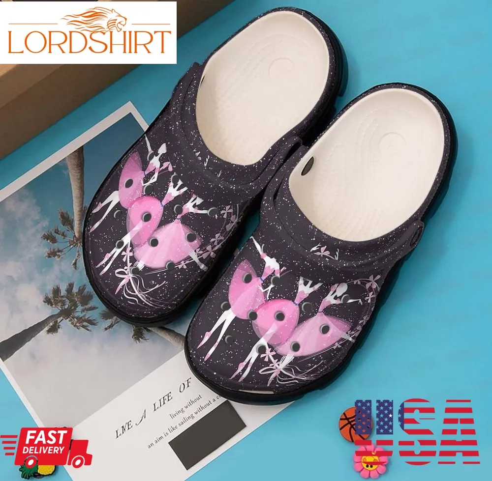 Ballet Personalized Clog Custom Crocs Comfortablefashion Style Comfortable For Women Men Kid Print 3D Magic