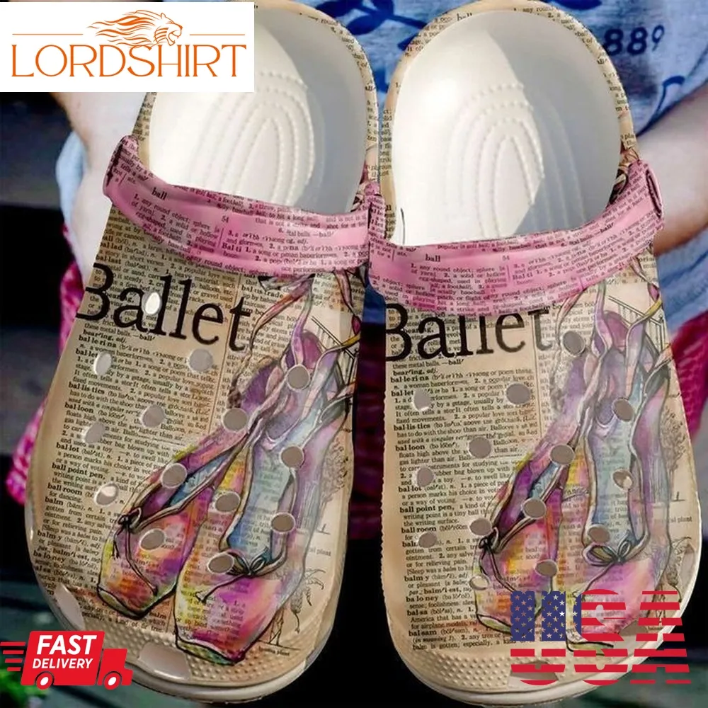 Ballet Vintage Style Sku 70 Crocs Clog Shoes