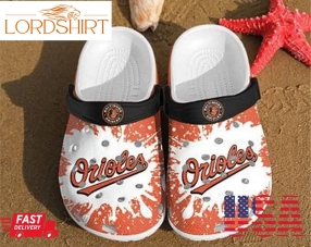 Baltimore Orioles Crocband Clog Clog Comfortable For Mens And Womens Classic Clog Water Shoes Baltimore Orioles Crocs