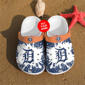 Baseball Crocs   D Lions Clog Shoes For Baseball Fans Men And Women