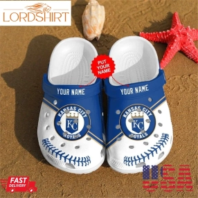 Baseball Crocs   Kc Royals Personalized Clog Shoes Colorful For Unisex