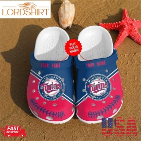 Baseball Crocs   Minnesota Twins Personalized Clog Shoes Colorful For Unisex