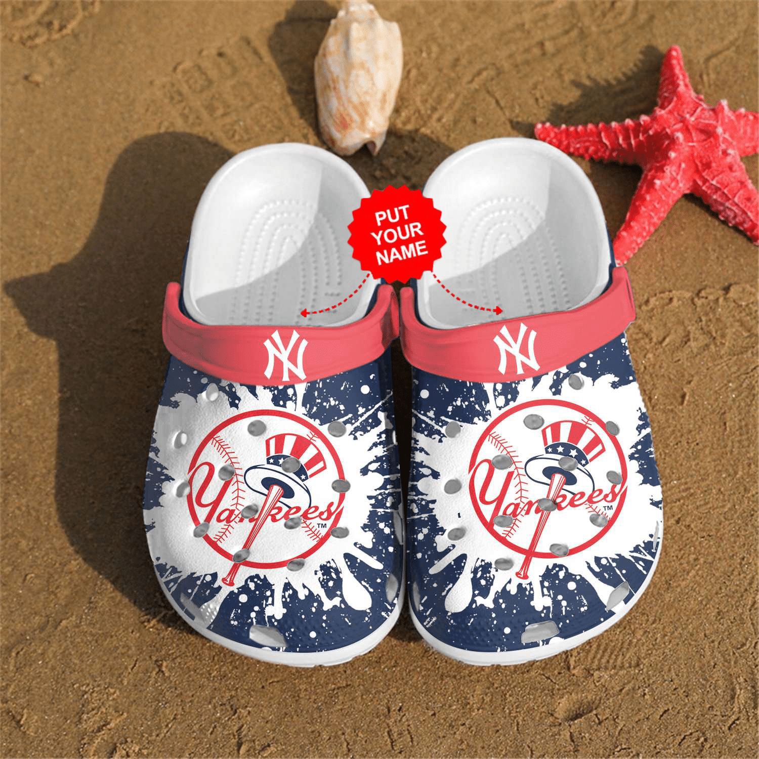 Baseball Crocs   New York Yankees Clog Shoes Colorful For Unisex