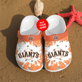 Baseball Crocs   Sf Giants Clog Shoes For Baseball Fans Men And Women