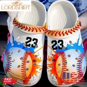 Baseball Personalized I Love Sku 154 Crocs Clog Shoes