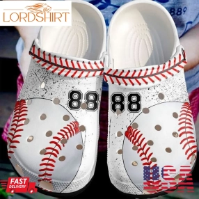 Baseball Personalized Love Mix Color Sku 155 Crocs Clog Shoes