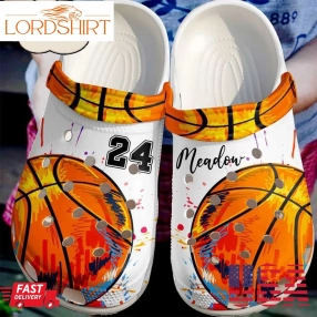 Basketball Crocs   Basketball Personalized I Love Clog Shoes