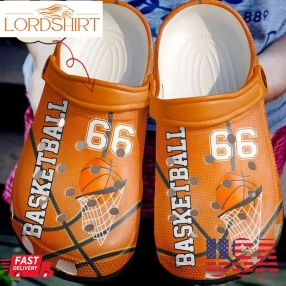 Basketball Crocs   Basketball Personalized Love Mix Color Clog Shoes