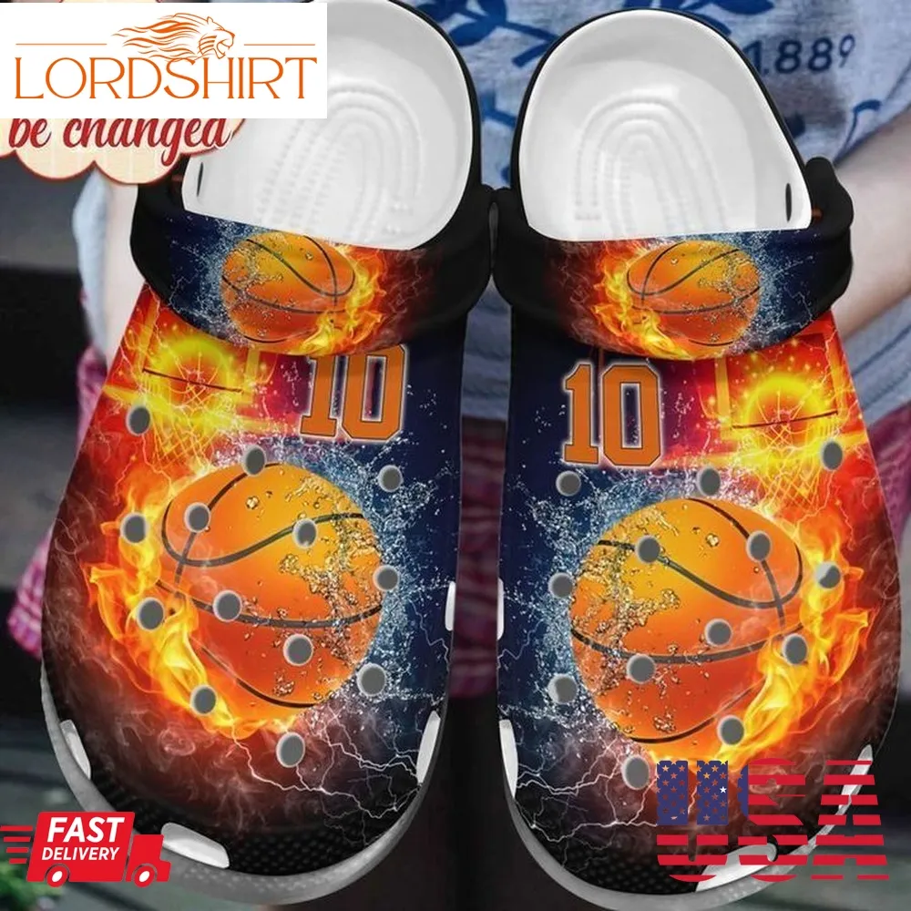 Basketball Personalize Clog Custom Crocs Fashionstyle Comfortable For Women Men Kid Print 3D Basketball Is My Super Power