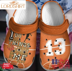 Basketball Personalized Clog Custom Crocs Comfortablefashion Style Comfortable For Women Men Kid Print 3D V1