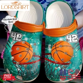 Basketball Personalized Galaxy Net Sku 240 Crocs Clog Shoes