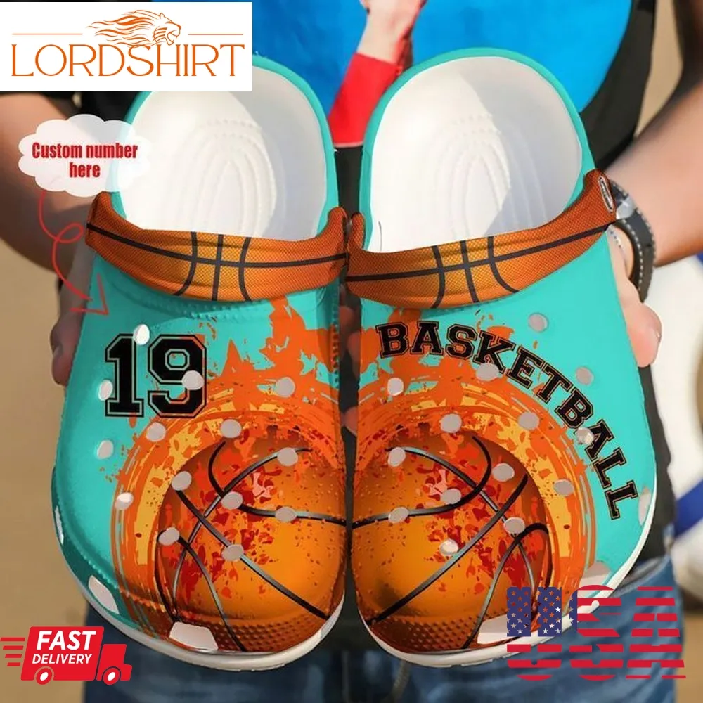 Basketball Personalized Life Sku 203 Crocs Clog Shoes