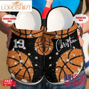 Basketball Personalized Lover Sku 208 Crocs Crocband Clog Comfortable For Mens Womens Classic Clog Water Shoes