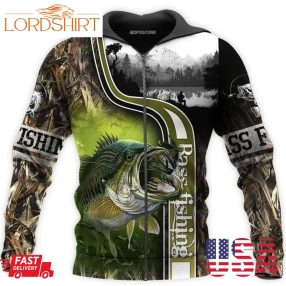 Bass Fishing 3D Hoodie For Men For Women All Over Printed Hoodie