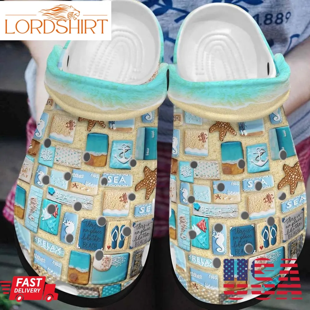 Beach Personalized Clog Custom Crocs Comfortablefashion Style Comfortable For Women Men Kid Print 3D Beach