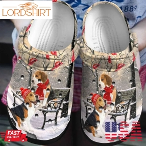 Beagle Personalized Clog Custom Crocs Comfortablefashion Style Comfortable For Women Men Kid Print 3D Winter Love