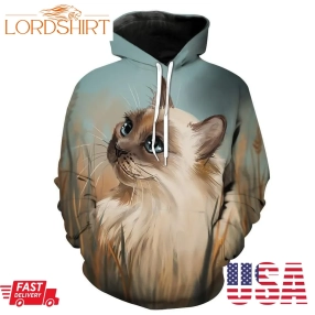 Beautiful Cat Animal Hoodie 3D