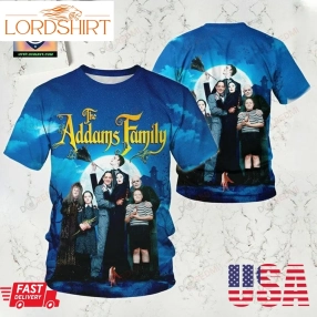 Best Gift   The Addams Family 1991 Halloween 3D Shirt