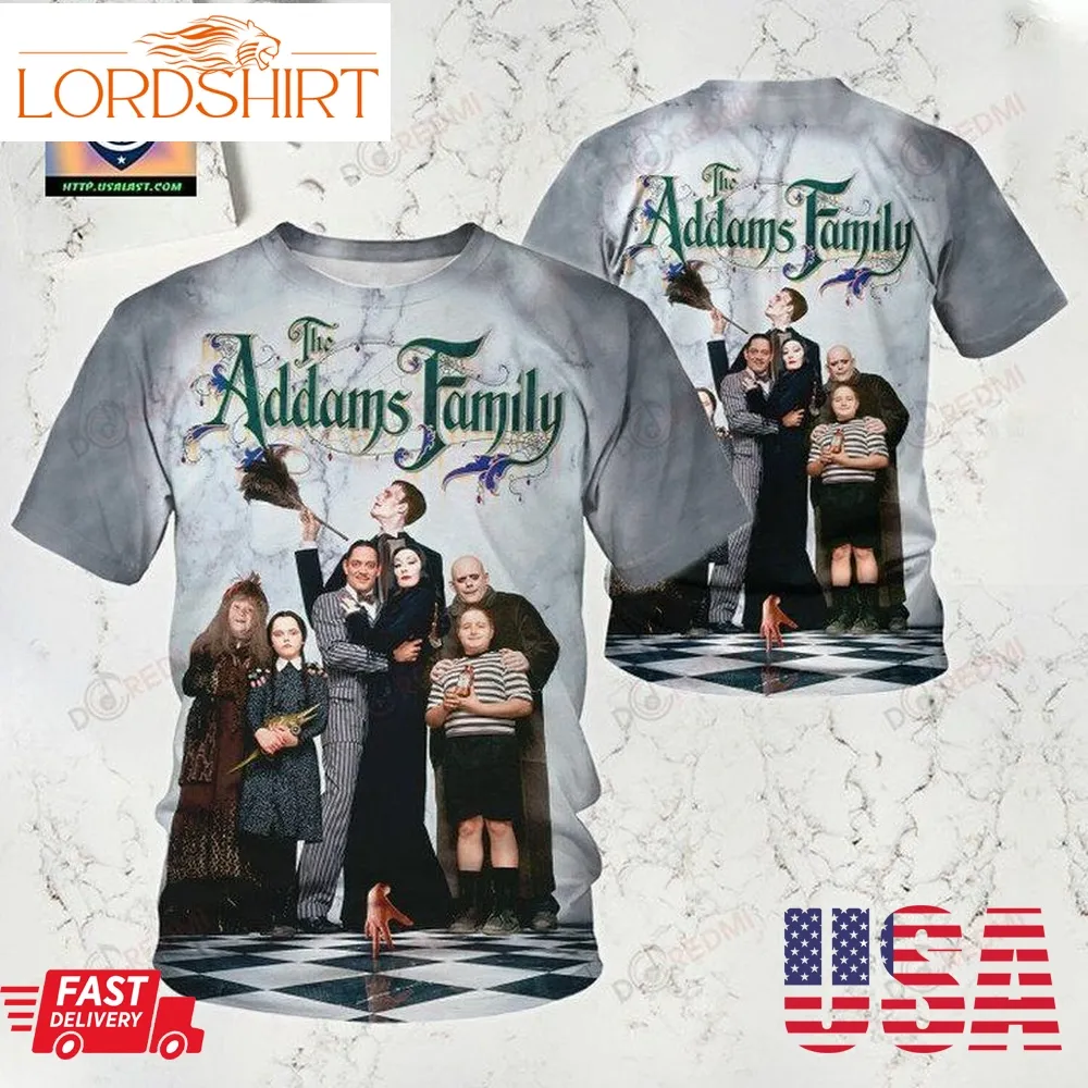 Best Gift   The Addams Family All Over Print Shirt Style 01