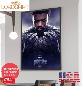 Black Panther Wakanda Forever Legend T&8217;Challa Poster