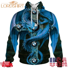 Bmw Dragon 3D Hoodie All Over Printed Hoodie