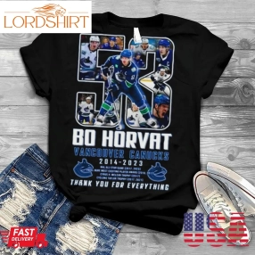 Bo Horvat Vancouver Canucks 2014  2023 Thank You For Everything Shirt