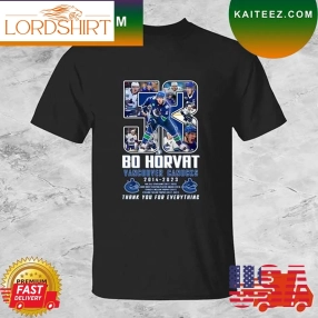 Bo Horvat Vancouver Canucks 2014 2023 Thank You For Everything Signature T Shirt