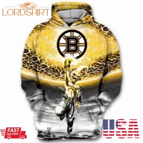 Boston Bruins Majin Buu Dragon Ball Z Zip Hoodie 3D Hoodie