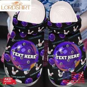 Bowling Personalized Clog Custom Crocs Comfortablefashion Style Comfortable For Women Men Kid Print 3D Bowling Is My Super Power