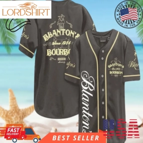 Brown Blanton's Whiskey Baseball Jersey, Halloween Shirt, Hawaiian Shirt, Halloween Shirt, Cute Halloween Hawaiian Shirt