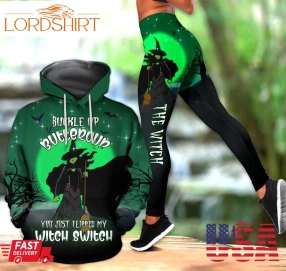 Buckle Up Buttercup You Just Flipped My Witch Switch Combo Hoodie + Legging Ntn09232001