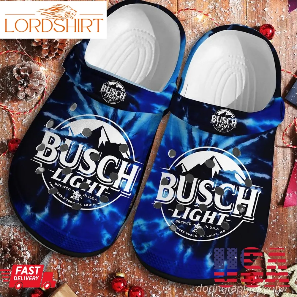 Busch Light Busch Latte Cool Crocs Crocband Clog Comfortable For Mens Womens Classic Clog Water Shoes