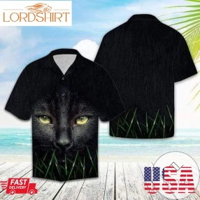 Buy Black Cat Eye Hawaiian Aloha Shirts