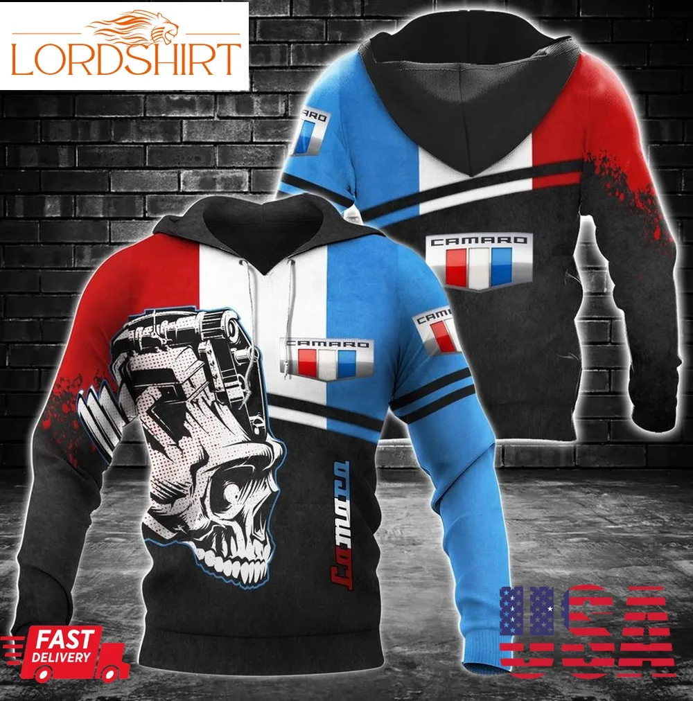 Camaro Skull Punished Hoodie