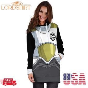 Capsule Vegeta Custom Dragon Ball Anime Cosplay Customes Women Hoodie Dress